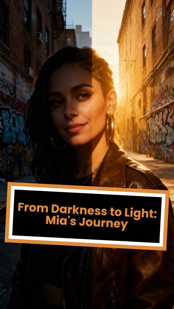 From Darkness to Light: Mia's Journey