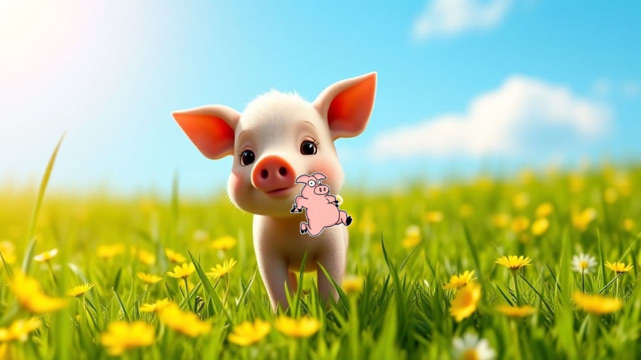 Porcușorul Pufos și Vesel