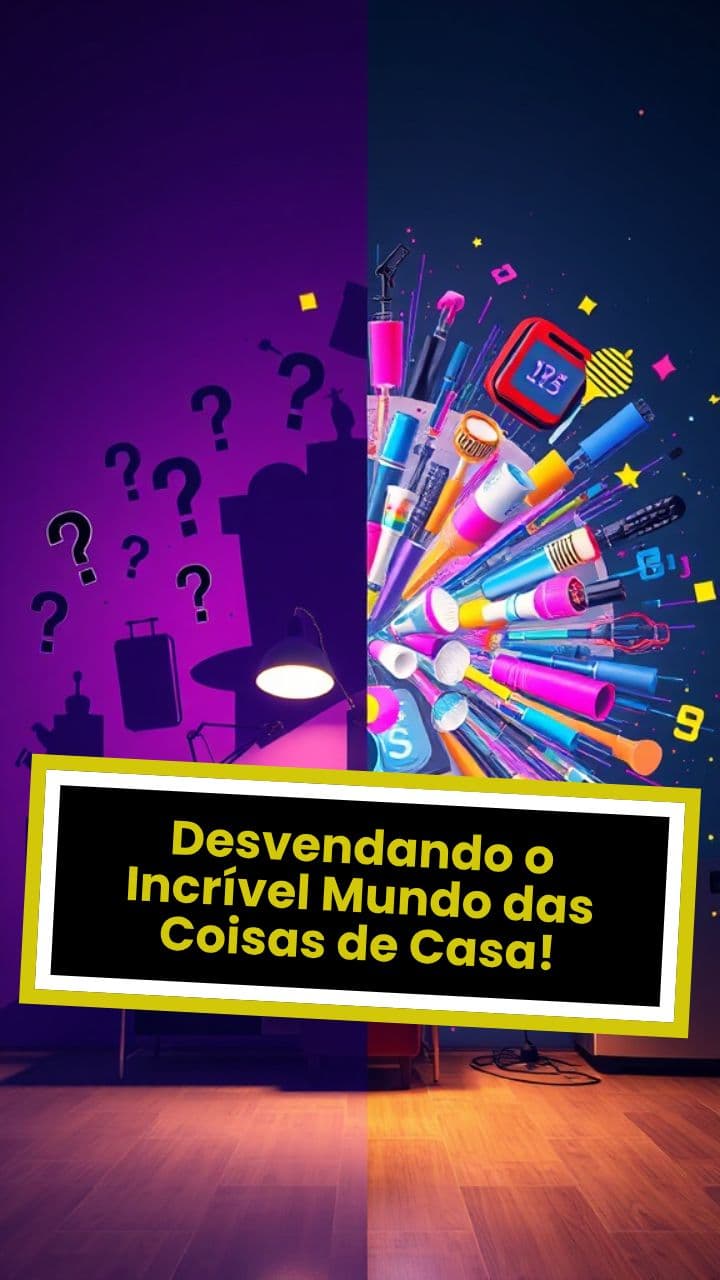 Desvendando o Incrível Mundo das Coisas de Casa!