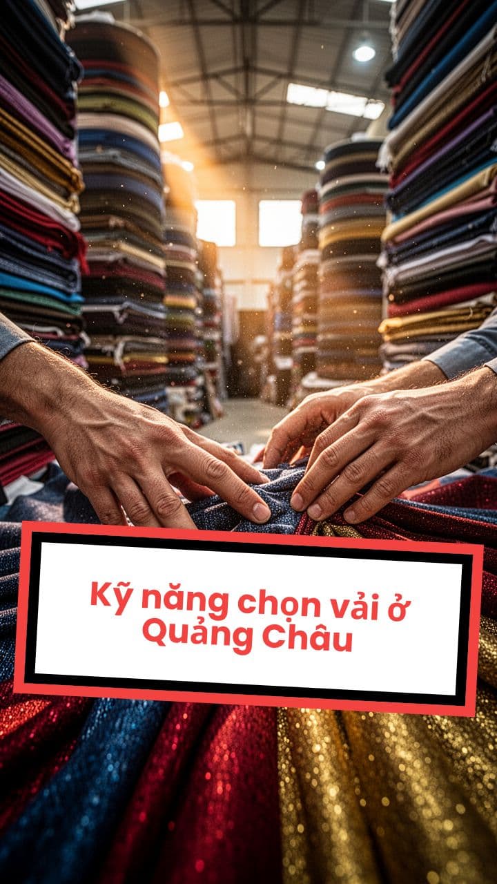 Kỹ năng chọn vải ở Quảng Châu