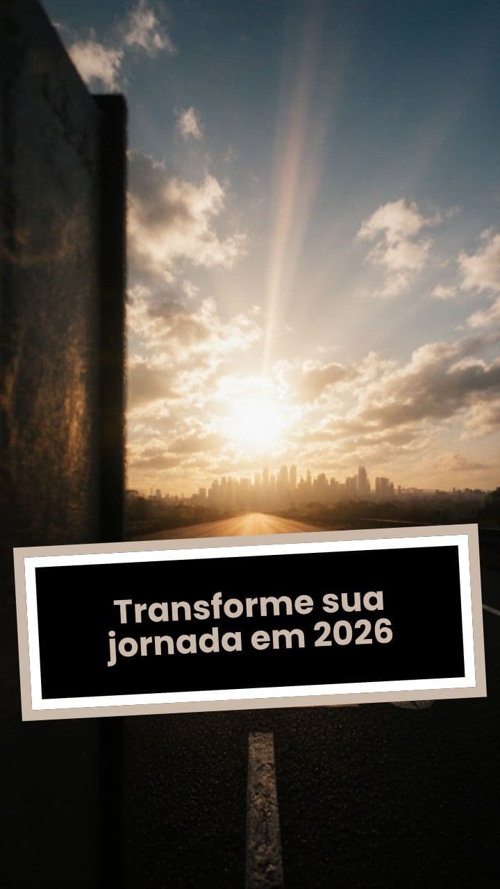 Transforme sua jornada em 2026