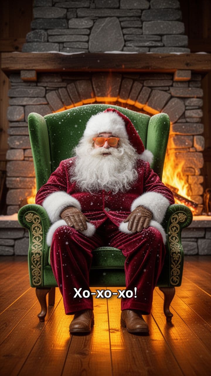 Santa's Festive Greeting