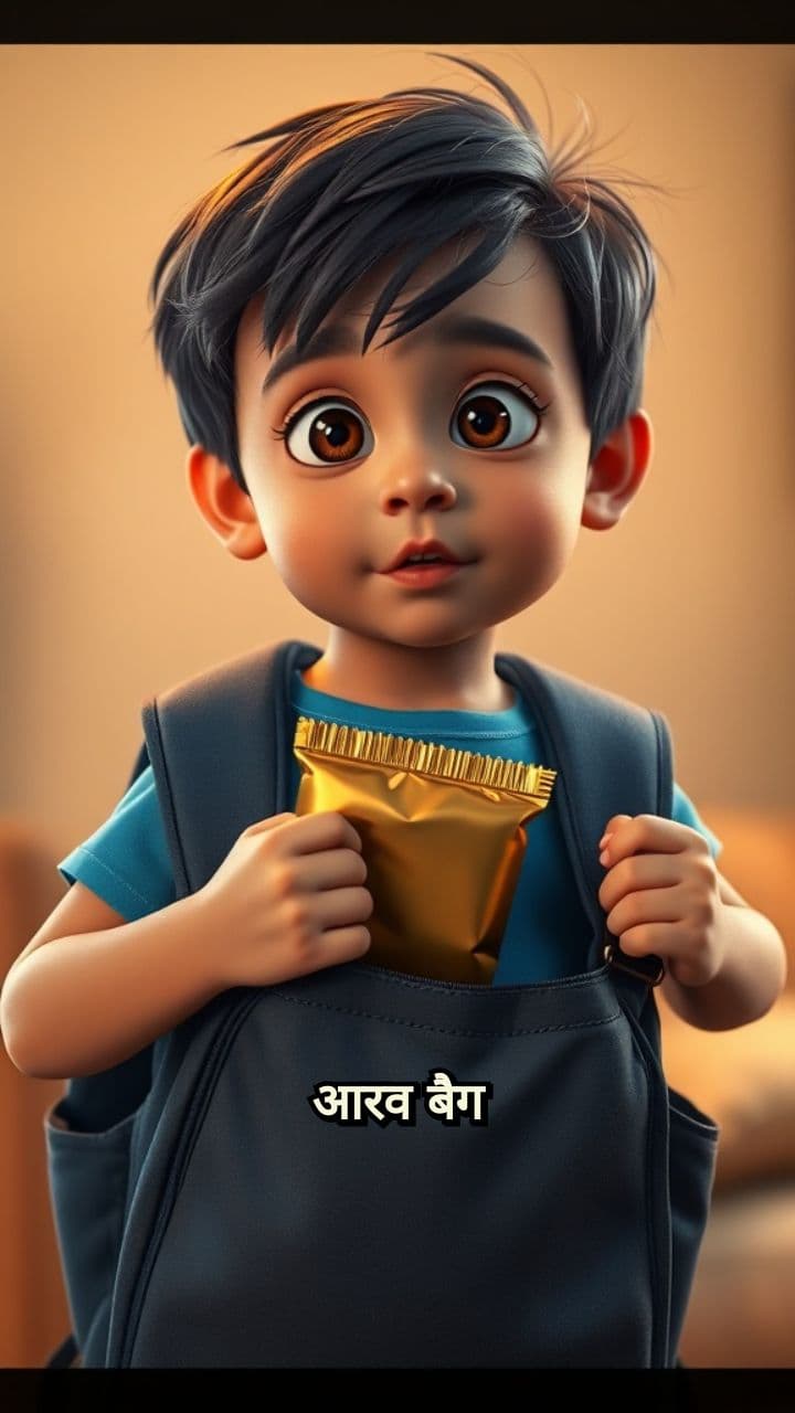 आरव की चॉकलेट की दुविधा