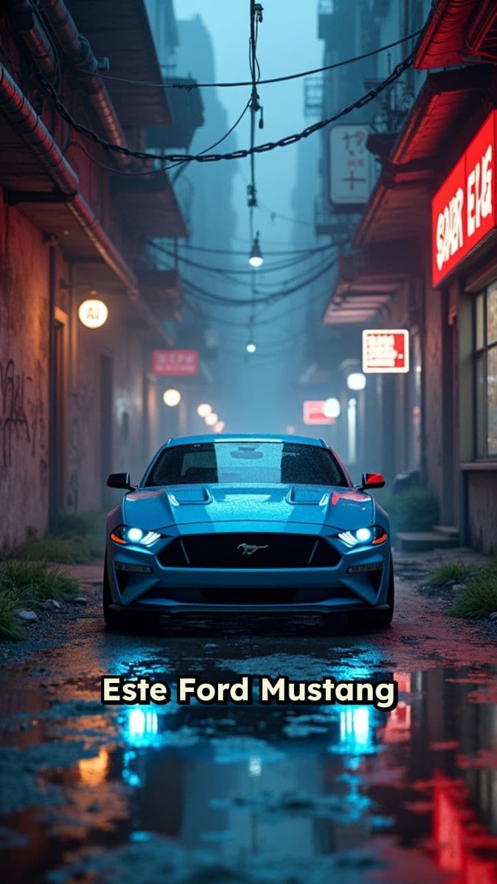 Mustang GT: A Transformação Futurista