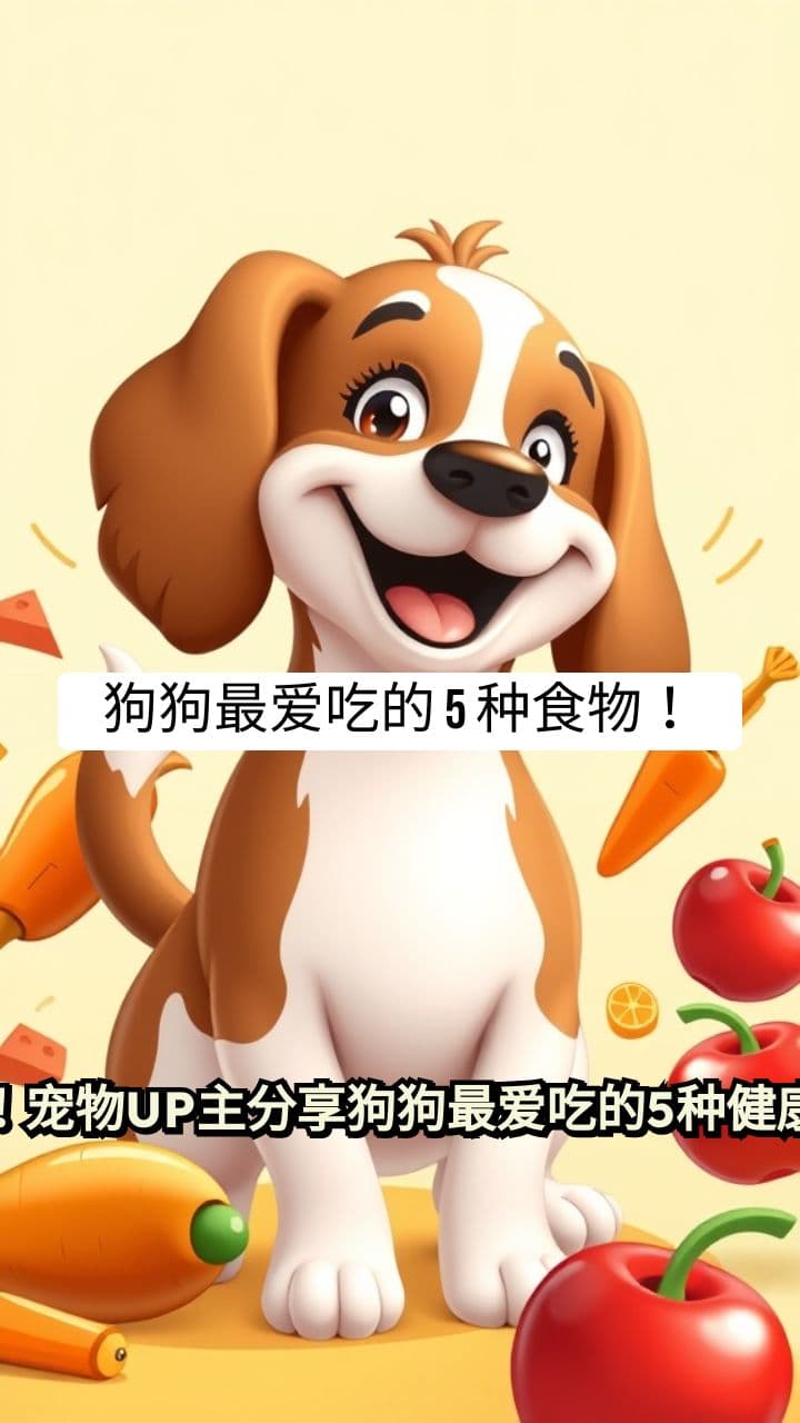 狗狗最愛吃的 5 種食物！