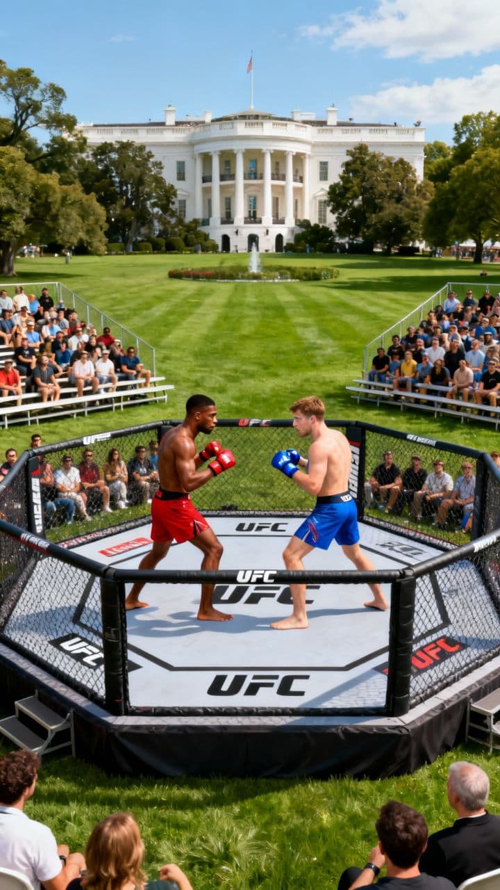 White House UFC Brawl