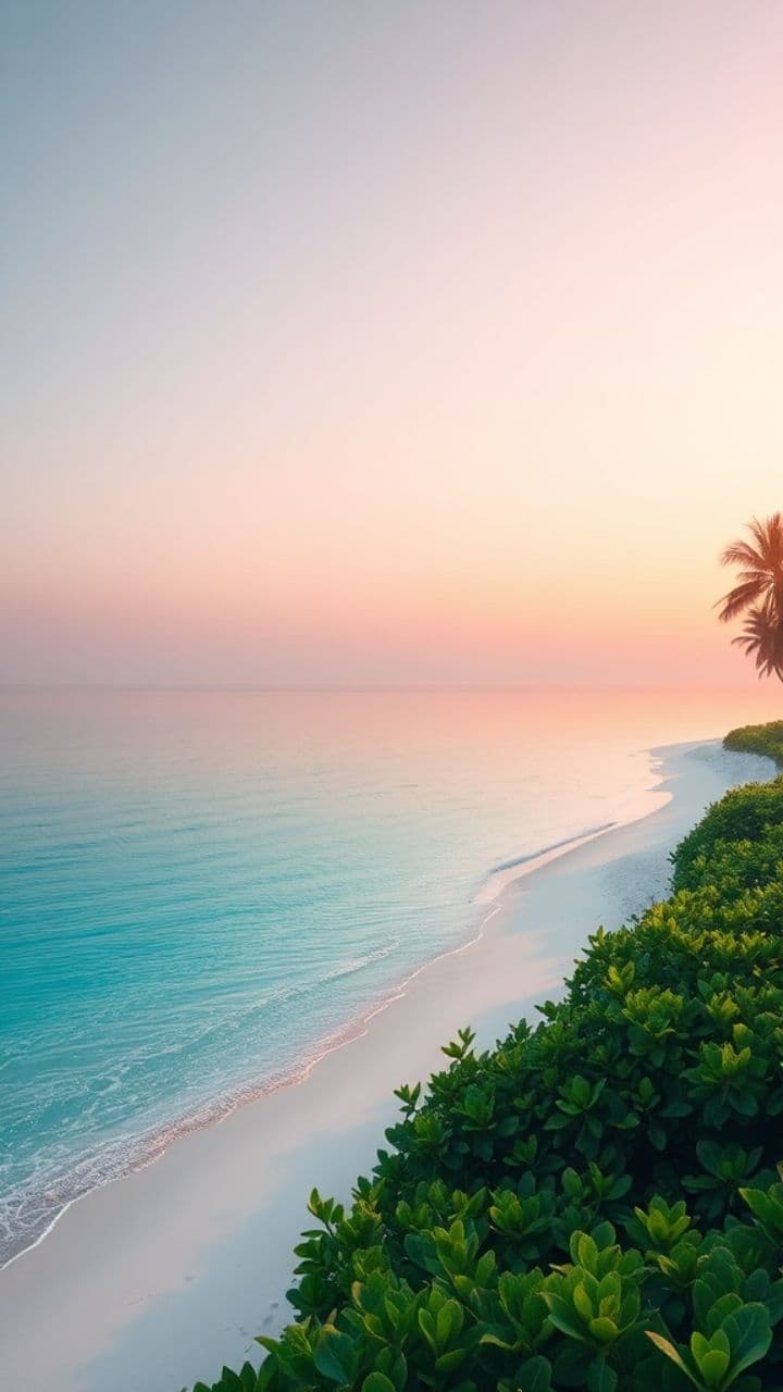 Dancing on the Evening Beach