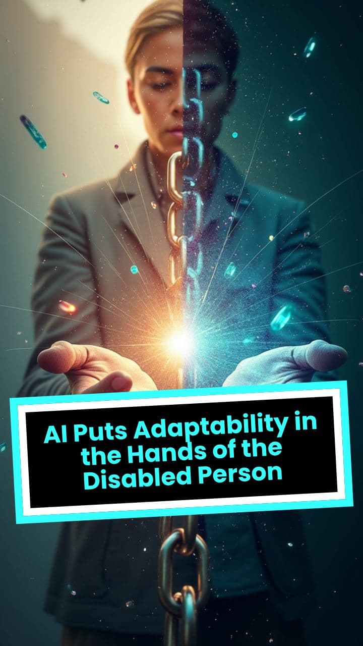 AI Puts Adaptability in the Hands of the Disabled Person
