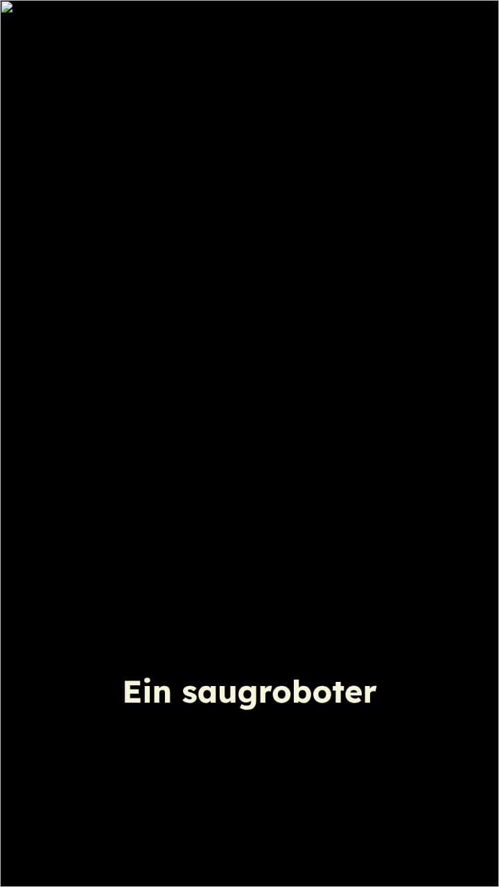 Ein Tag mit dem Saugroboter