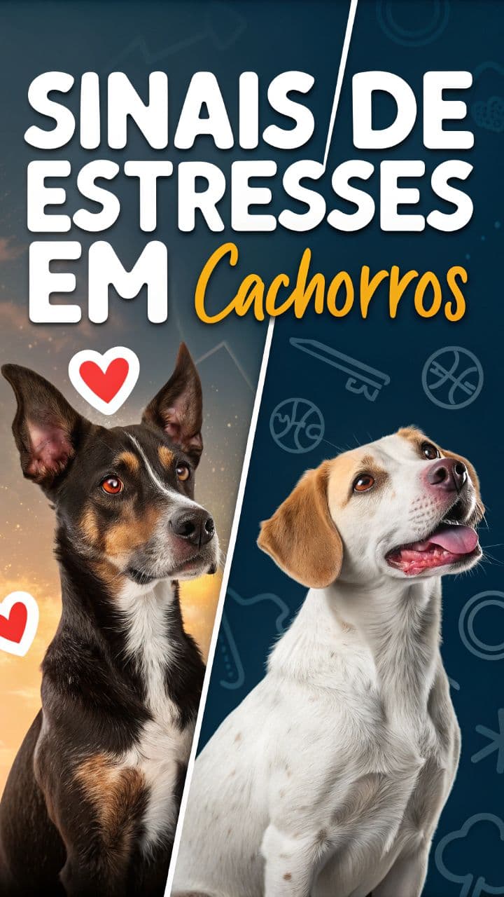 Sinais de estresse em cachorros