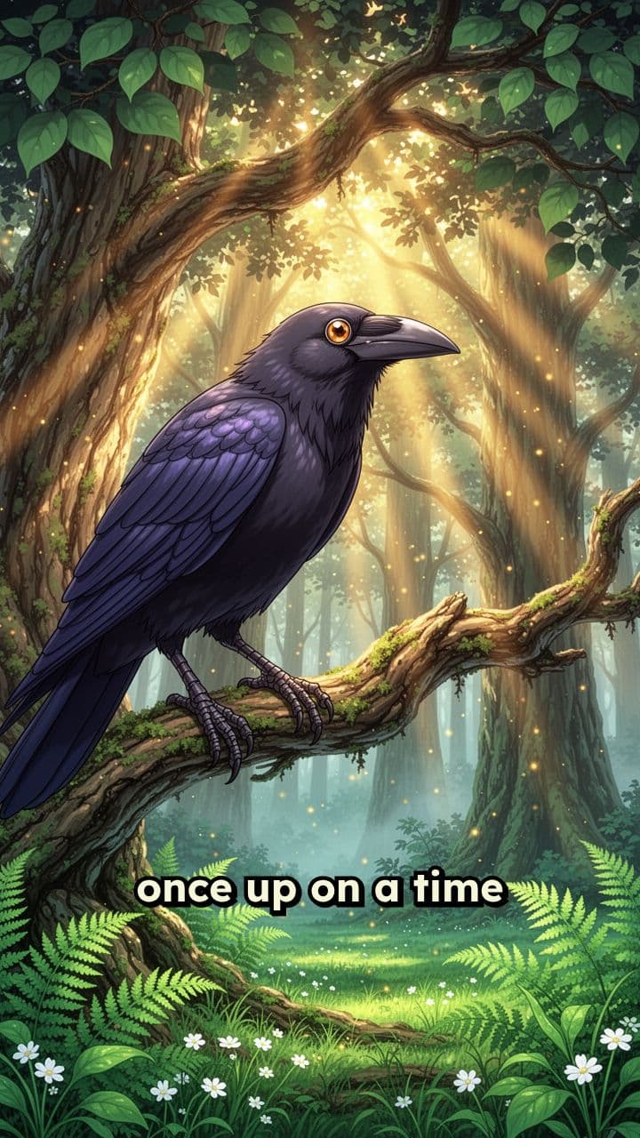A Crow in the Forest