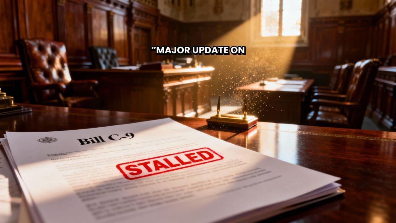 Bill C-9 Stalled in Parliament