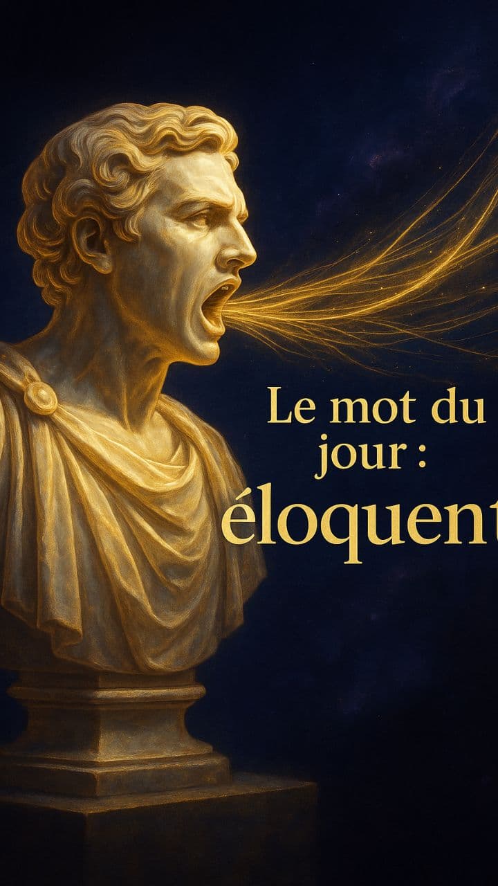 Le mot du jour : éloquent