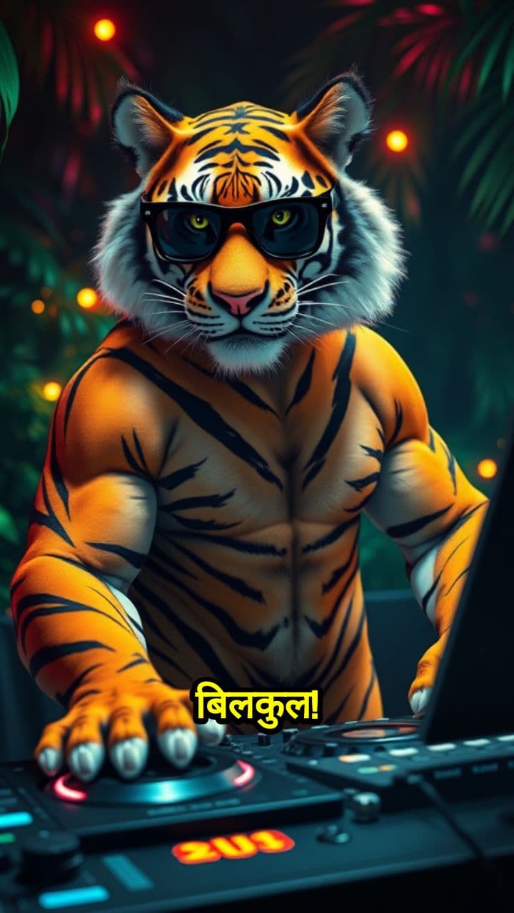 DJ टाइगर की जंगल पार्टी