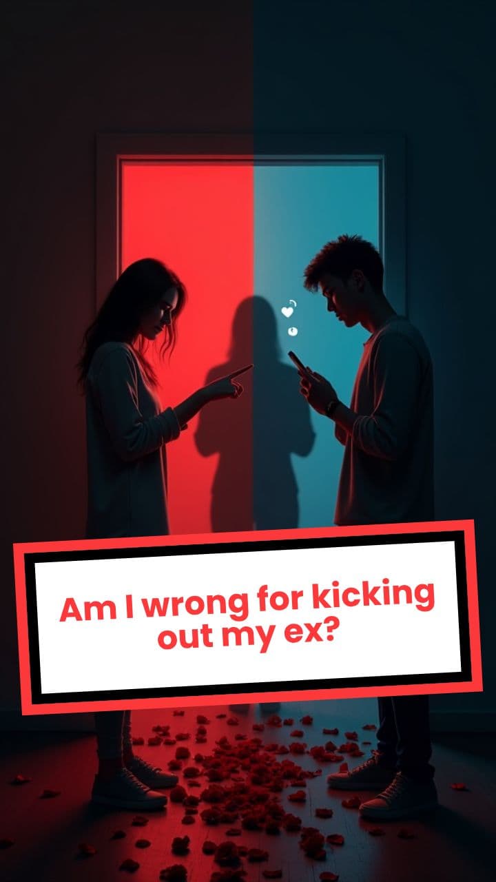 Am I wrong for kicking out my ex?