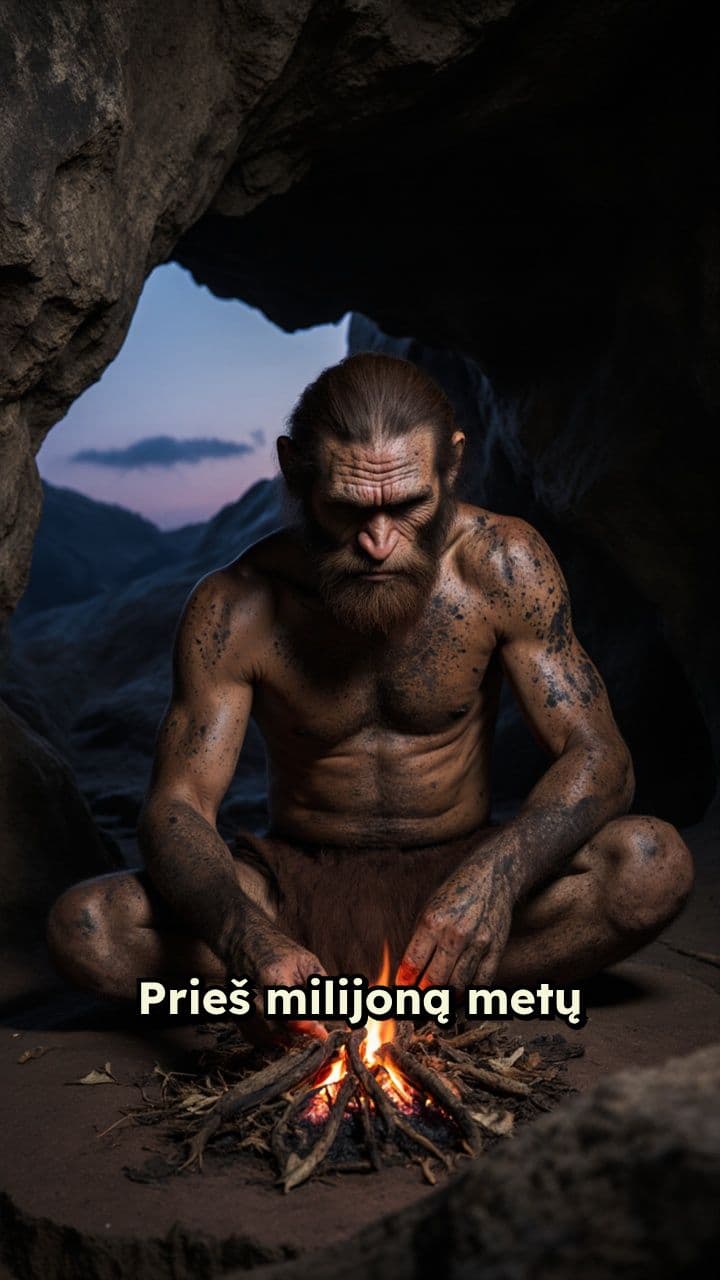 Ugnies atradimas: civilizacijos pradžia