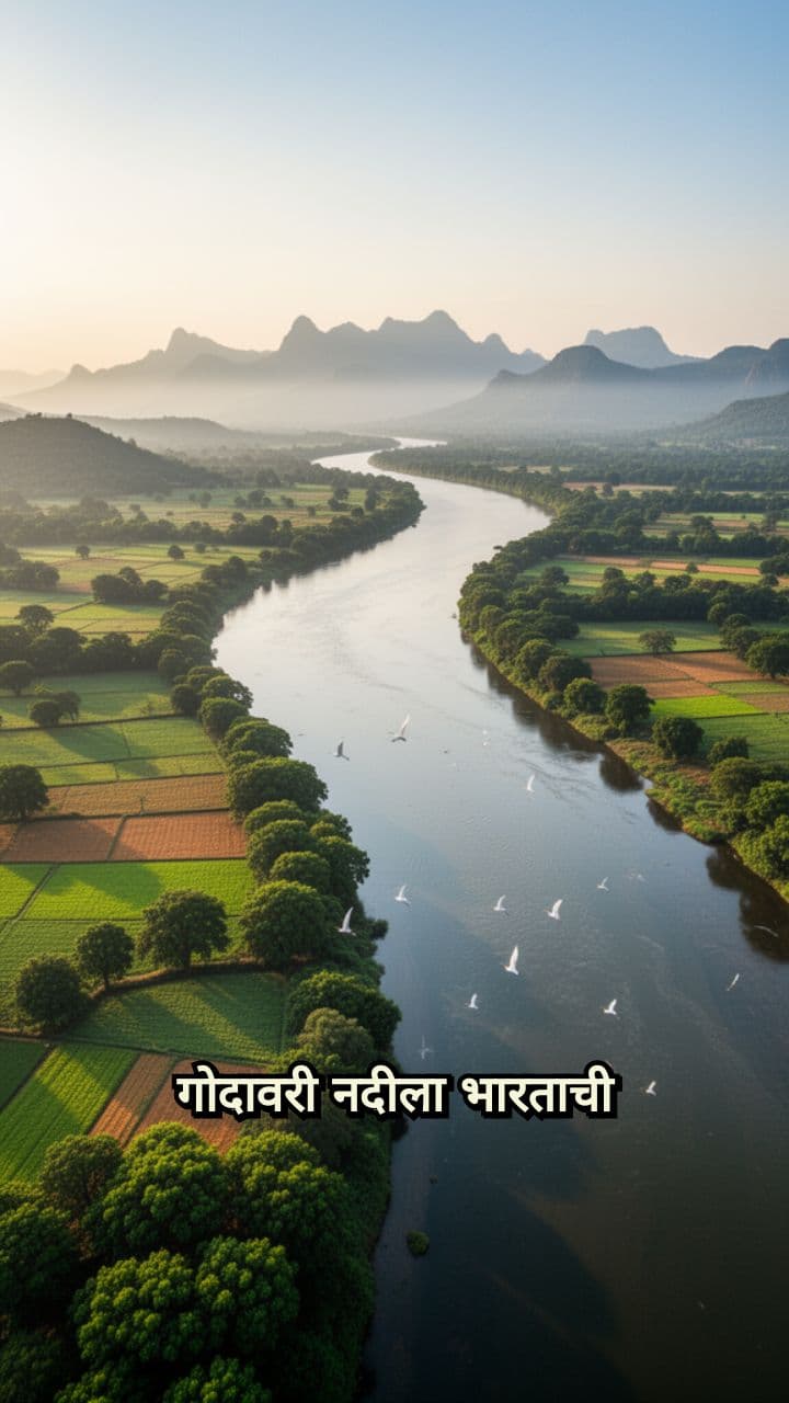 गोदावरी नदी: दक्षिण गंगेची माहिती