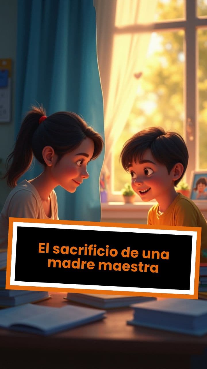 El sacrificio de una madre maestra