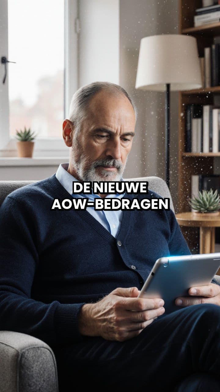 Nieuwe AOW-bedragen januari 2026 bekend