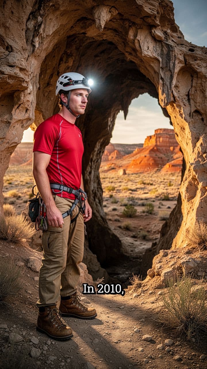 Trapped Upside Down in a Utah Cave