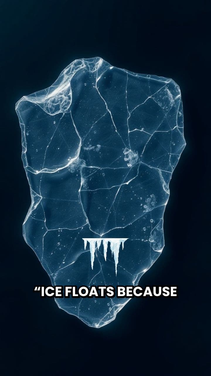 The Unique Properties of Ice