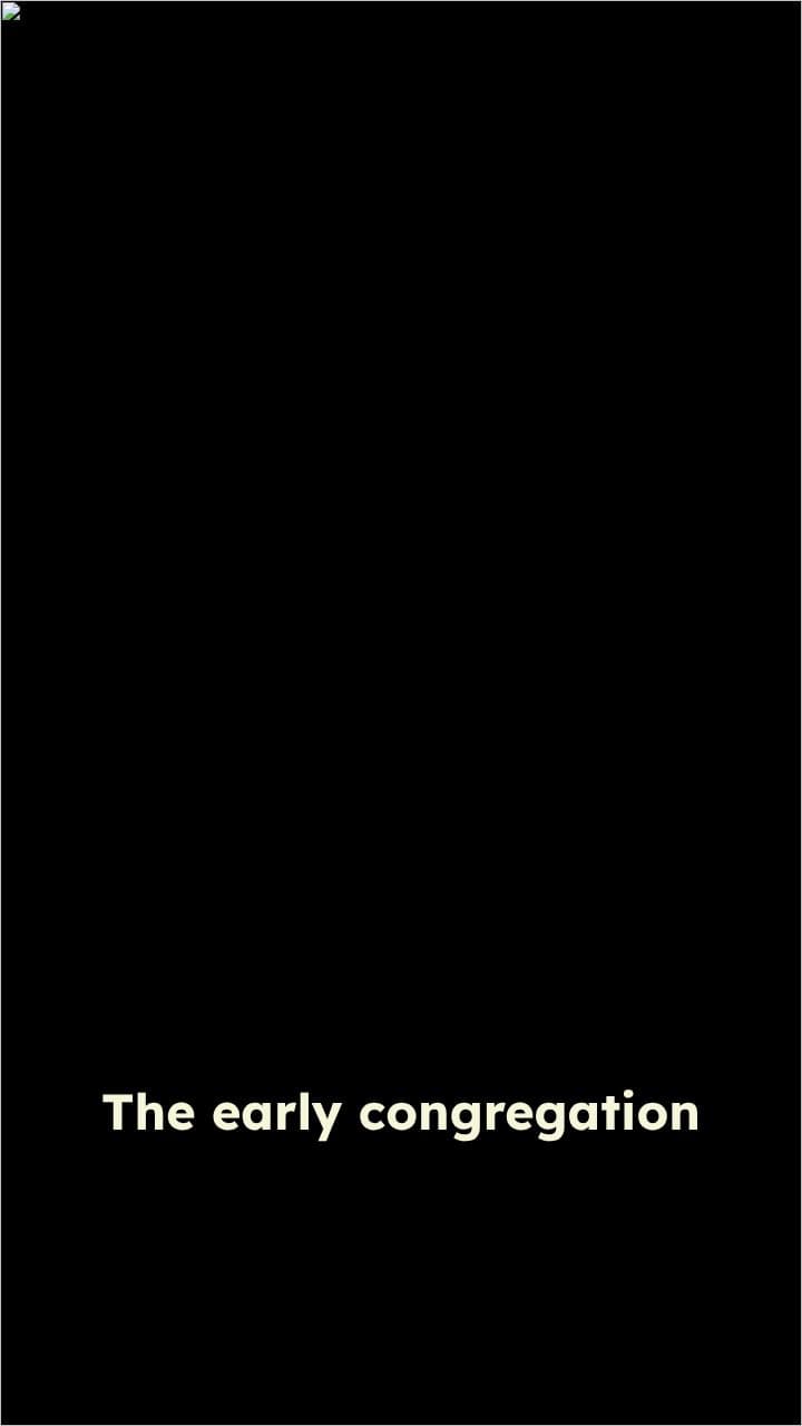 Growth of the Early Christian Congregation