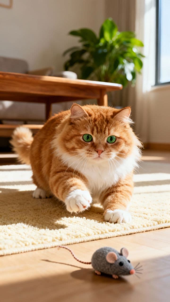 Cat vs. Mouse: The Ultimate Surprise!