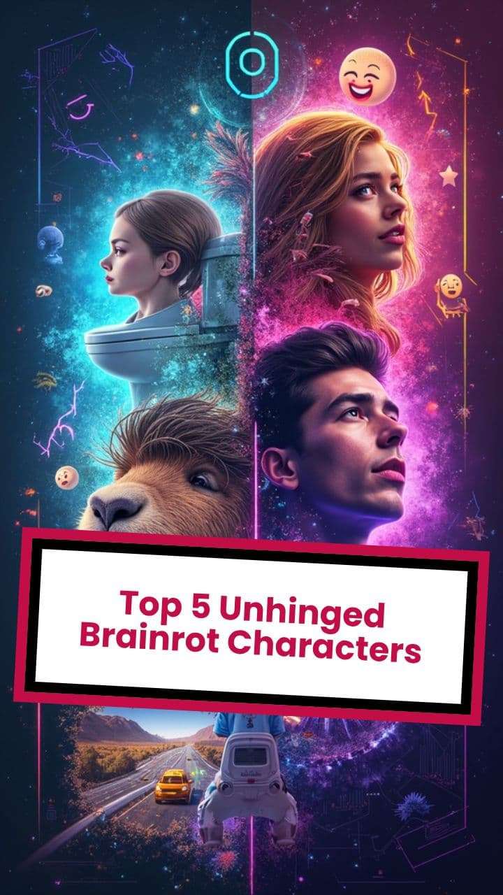 Top 5 Unhinged Brainrot Characters