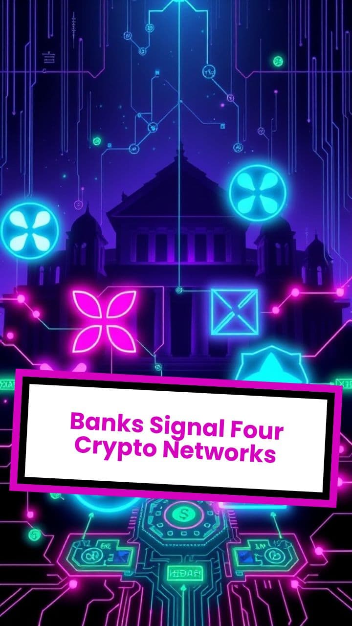 Banks Signal Four Crypto Networks