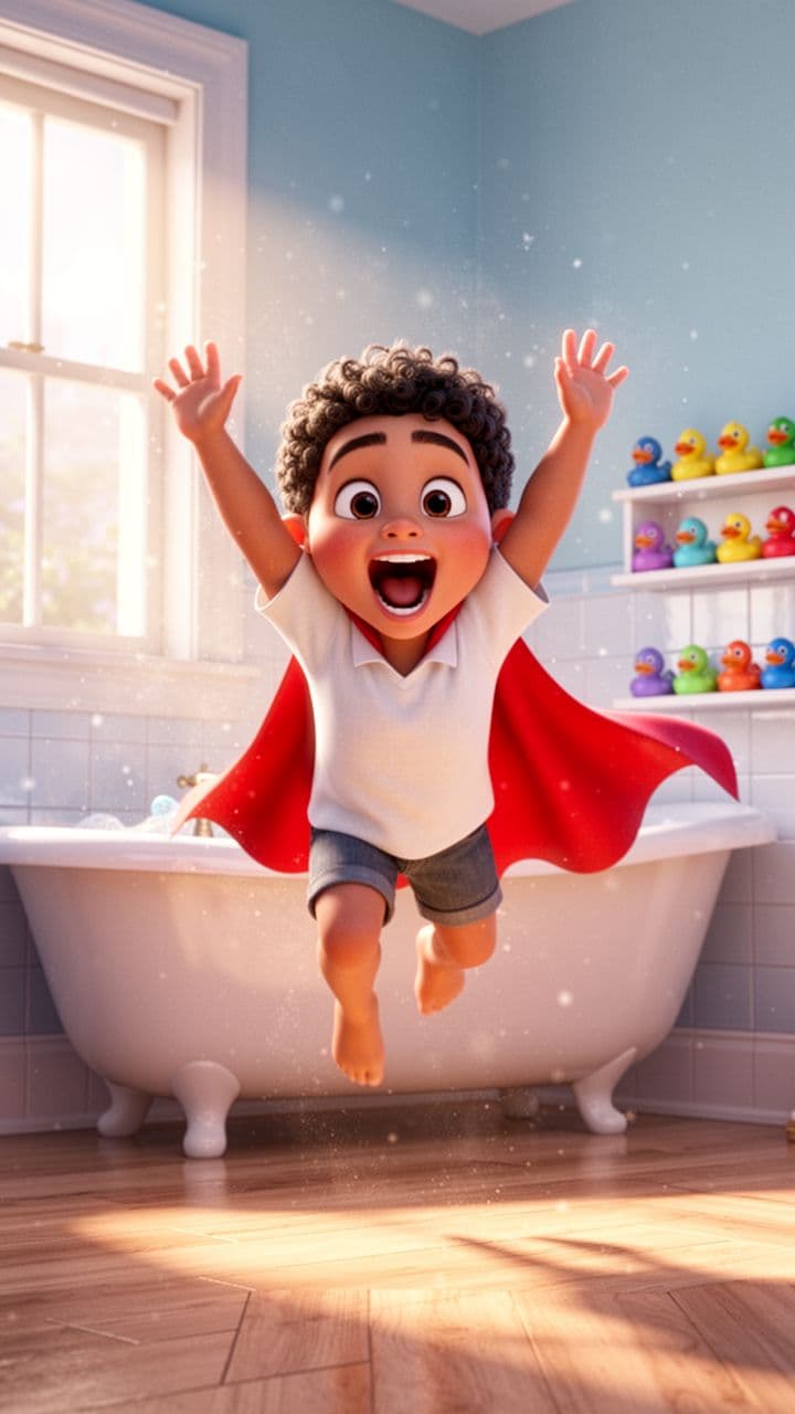 Counting Bubbles at Bath Time