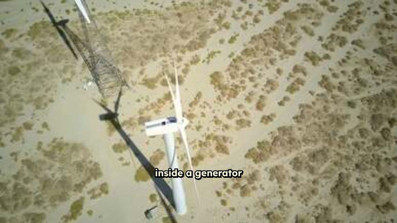 Electromagnetic Induction Generator Visualization