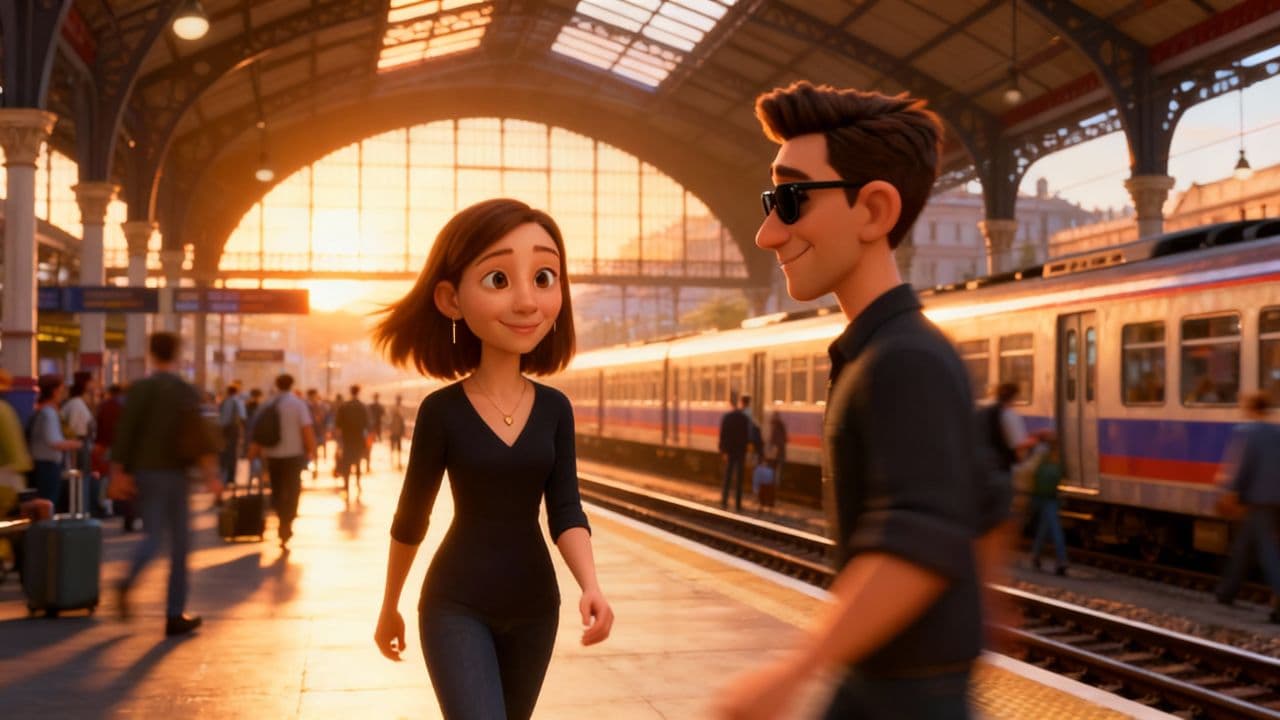 #6748-A Love Story in Golden Light