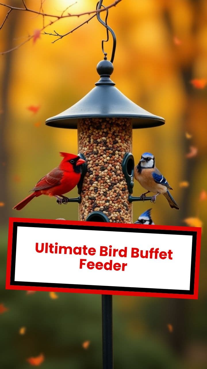 Ultimate Bird Buffet Feeder