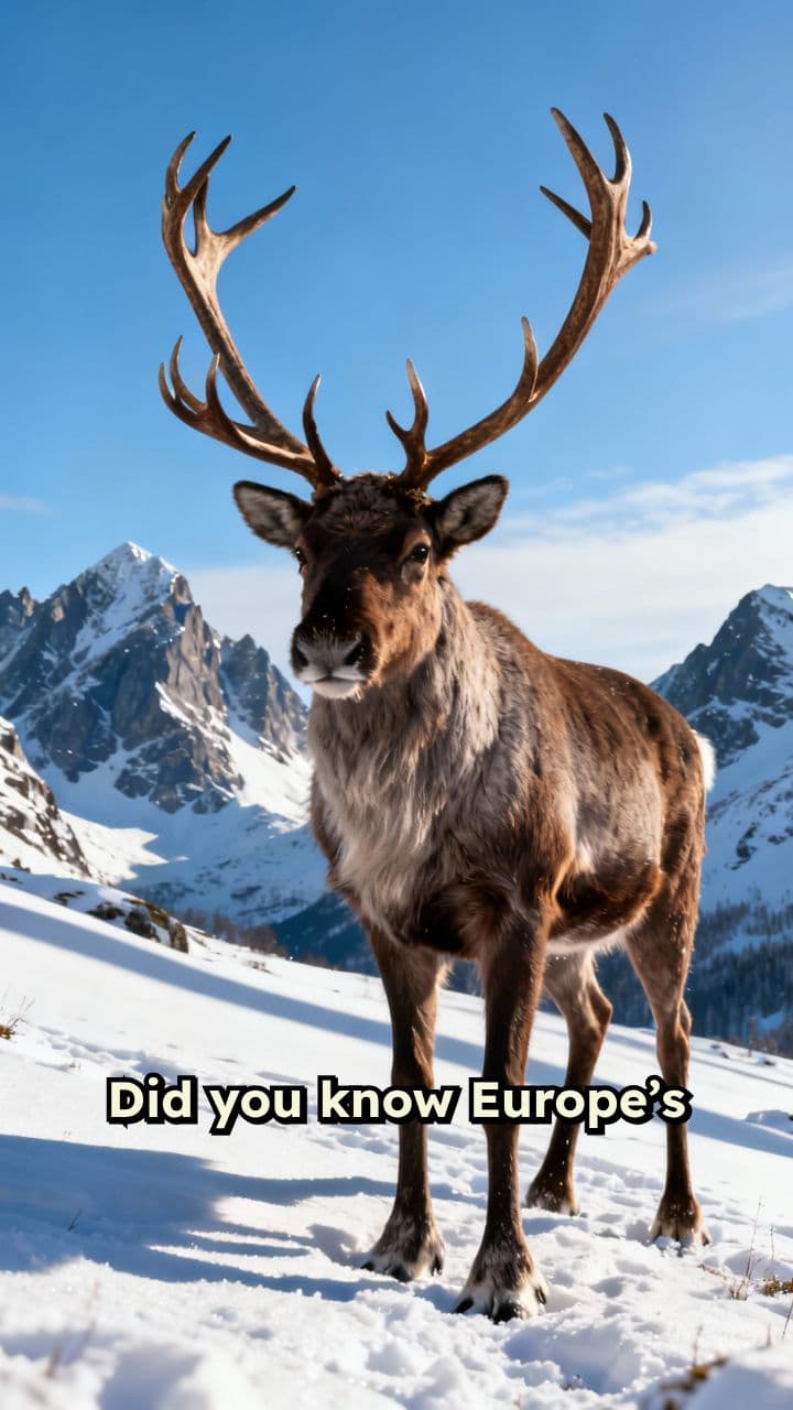 Wild Reindeer of Norway's Wilderness
