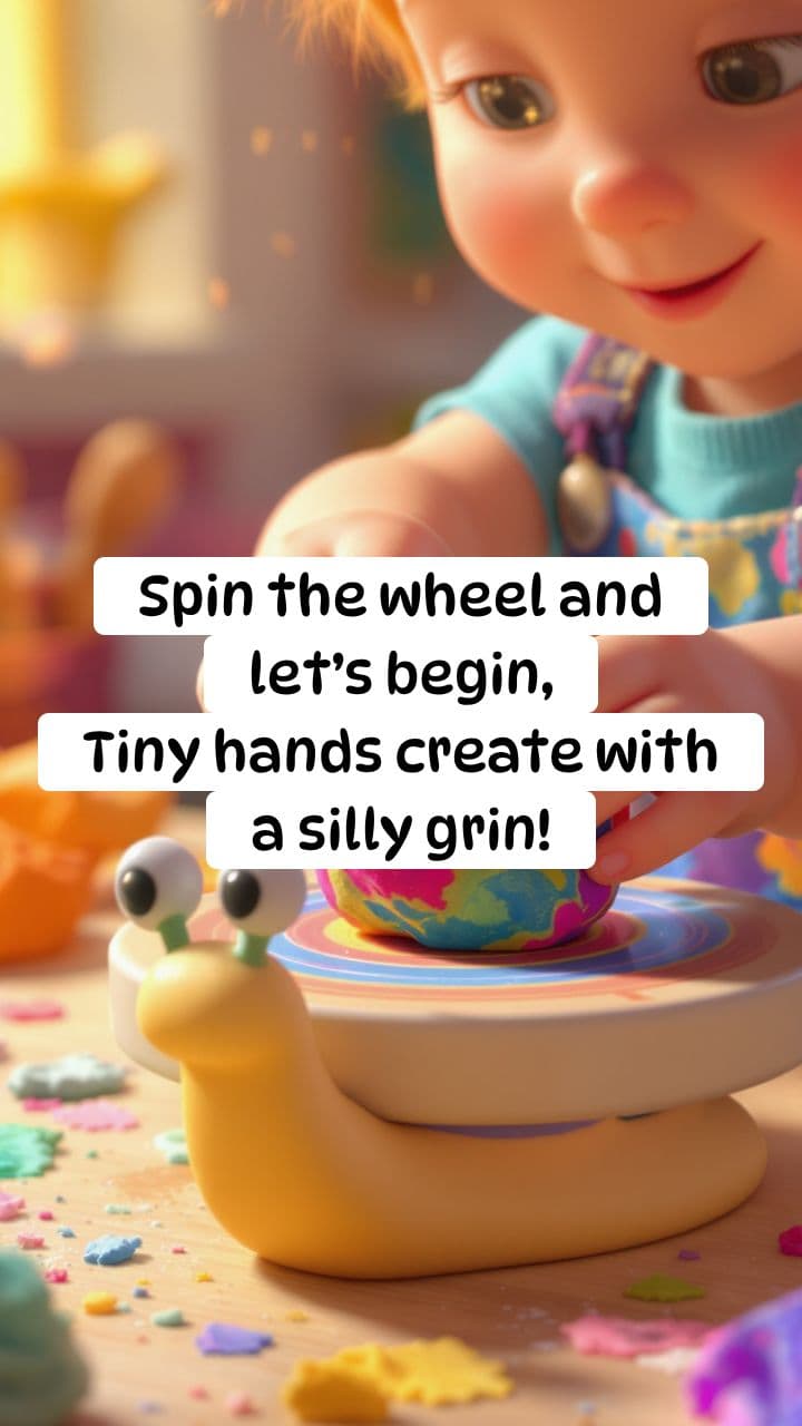 Magical Pottery Set for Children Ad