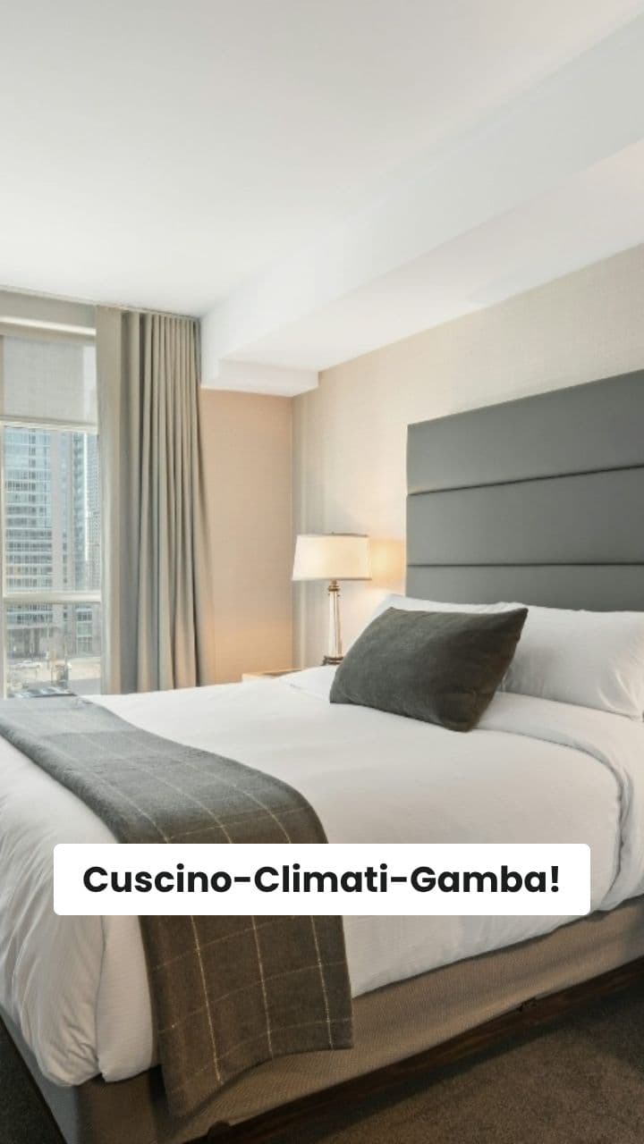 Cuscino-Climati-Gamba in Camera