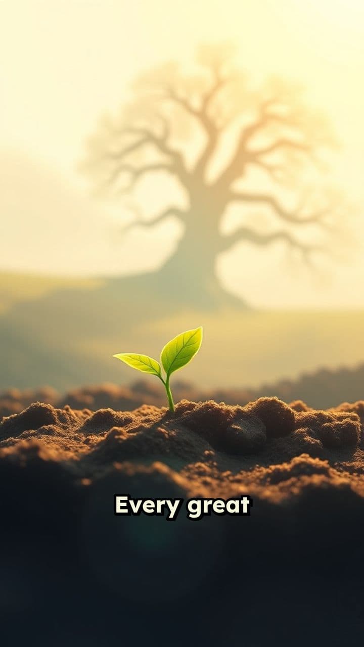 छोटी शुरुआत, बड़ा परिवर्तन