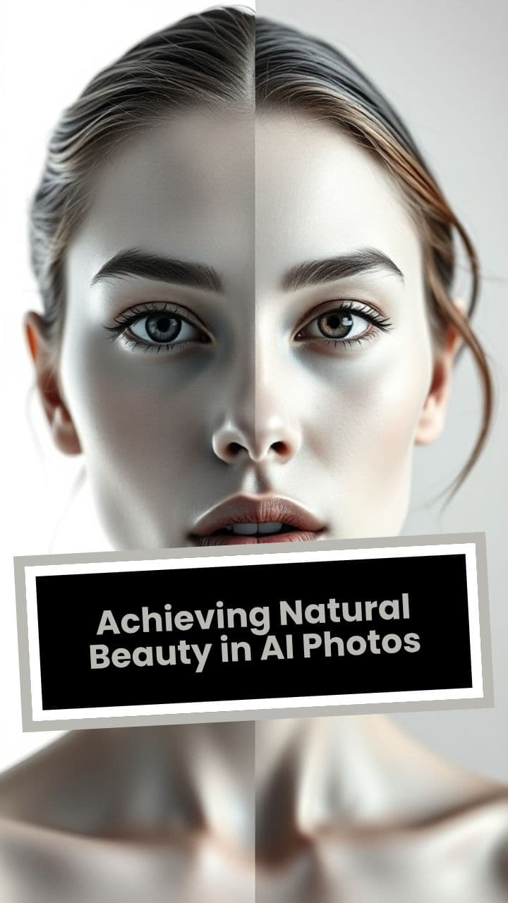 Achieving Natural Beauty in AI Photos