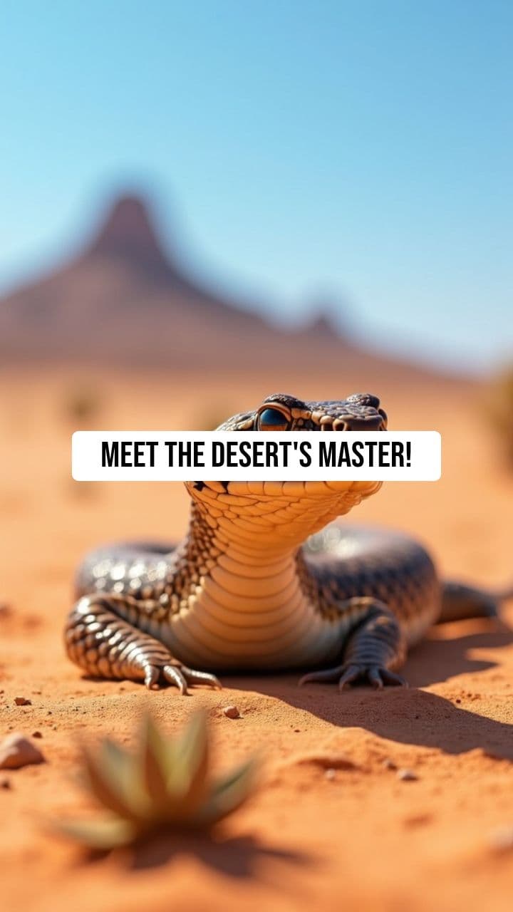Desert's Master: A Rattlesnake Unveils Its Secrets