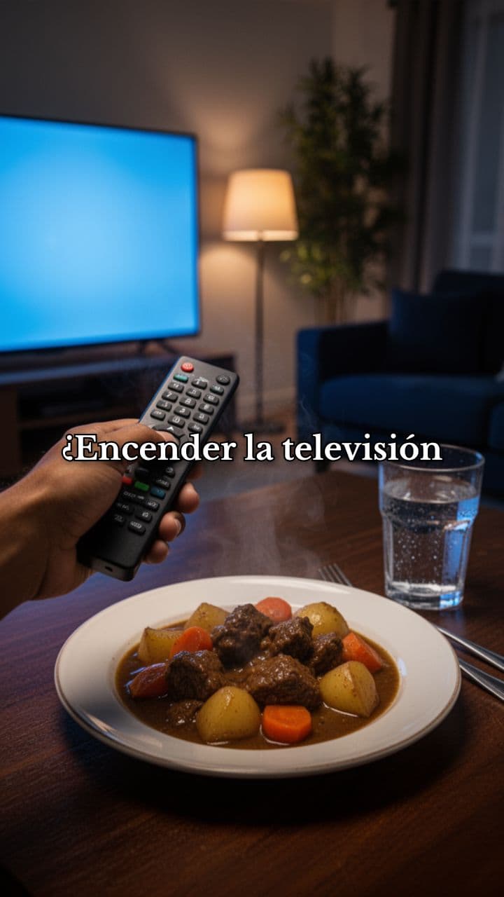 ¿Es pecado comer viendo televisión?