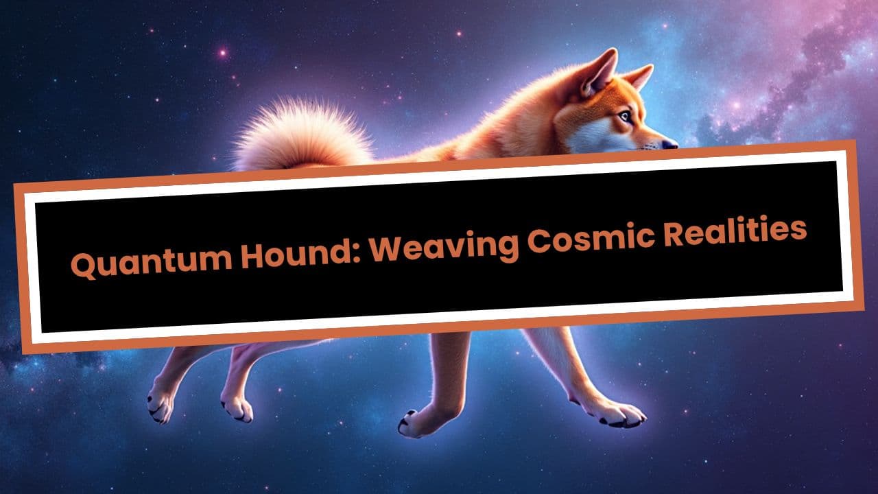 Quantum Hound: Weaving Cosmic Realities