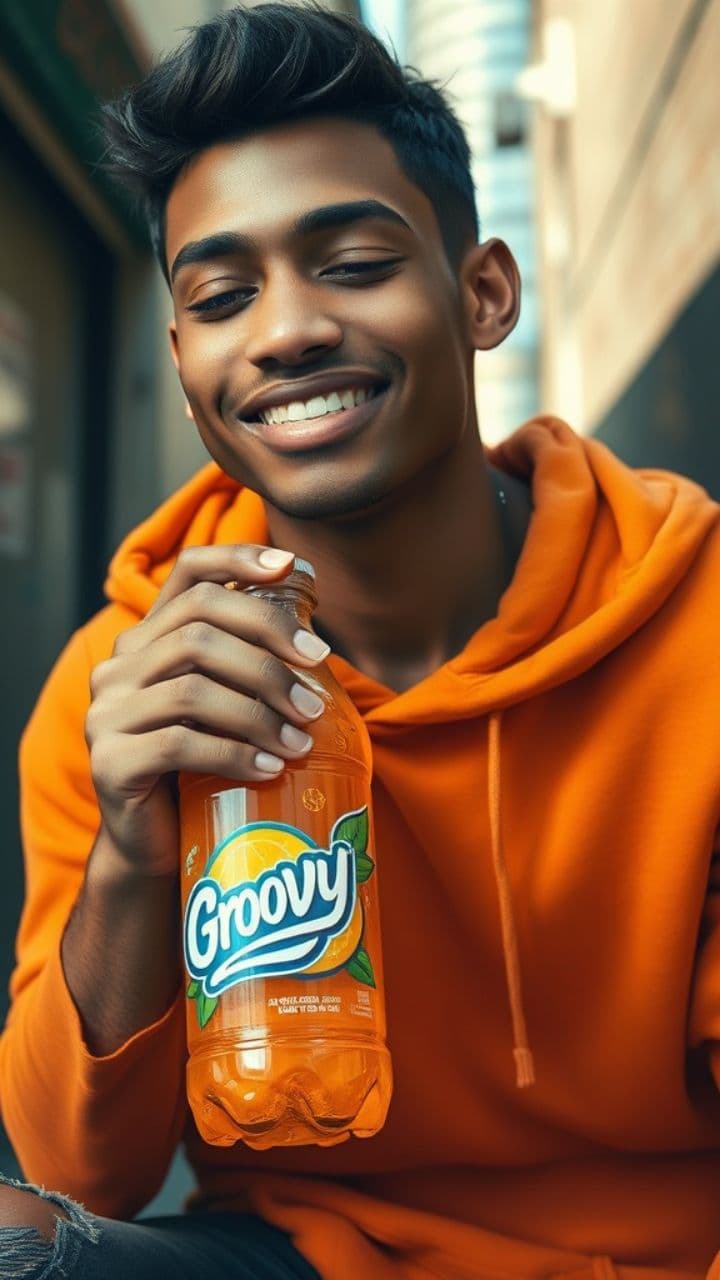 Groovy Juice: Pure Fruit Vibes