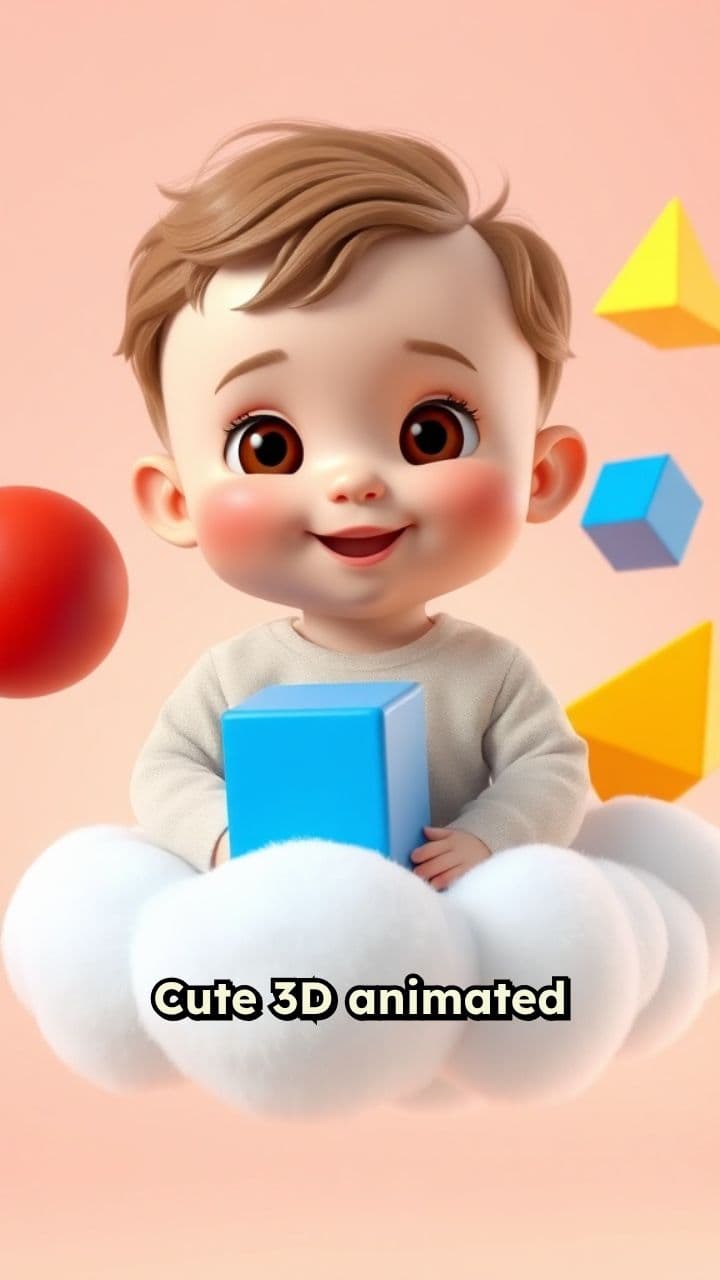 Colorful Toddler's Fun Learning Adventure