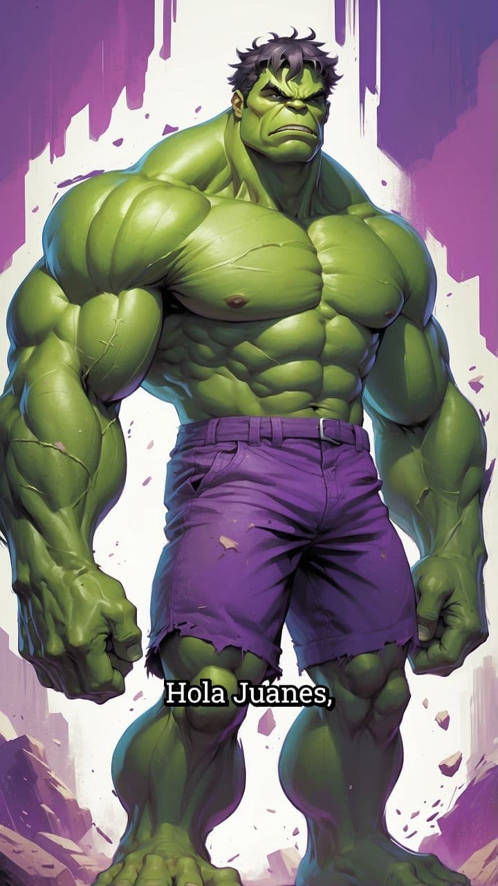 Mensaje de Hulk a Juanes