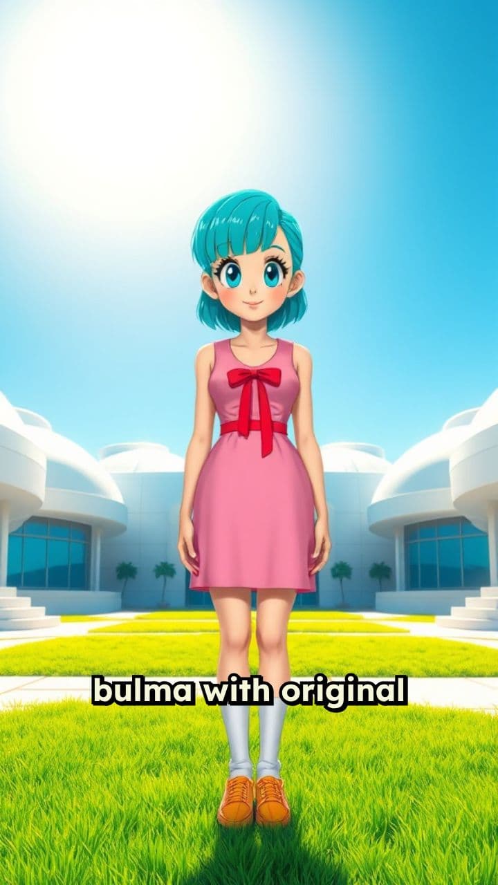 Bulma in Original DBZ Animation