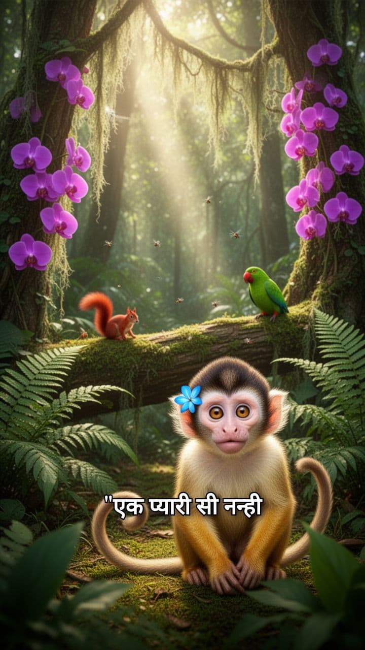 Little Monkey’s Hidden Strength