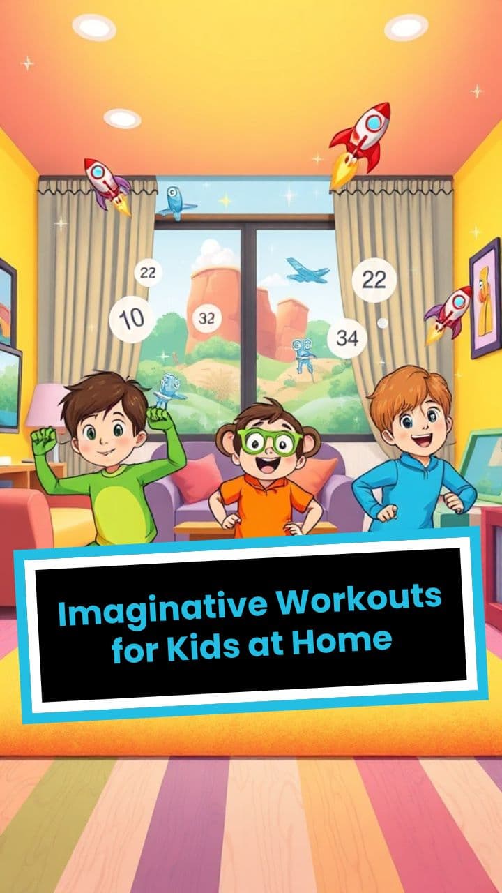 Imaginative Workouts for Kids at Home