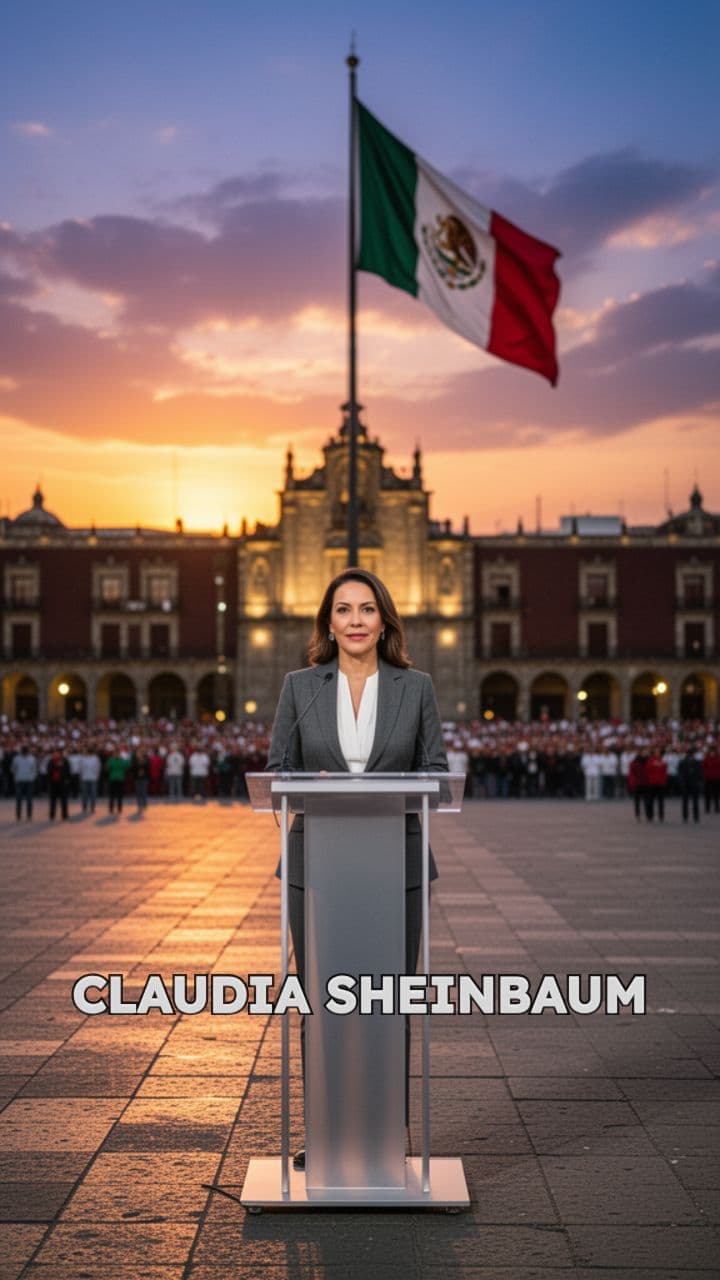 Sheinbaum cierra el año con 74% aprobación