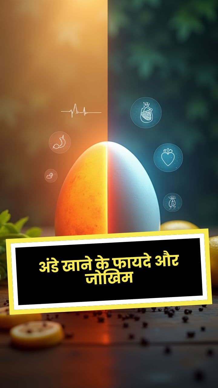 अंडे खाने के फायदे और जोखिम