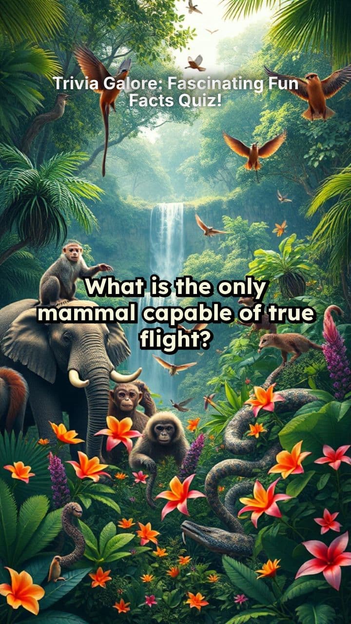 Trivia Galore: Fascinating Fun Facts Quiz!